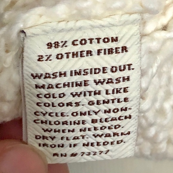 Sonoma Cream V-Neck Sweater - Picture 6 of 6